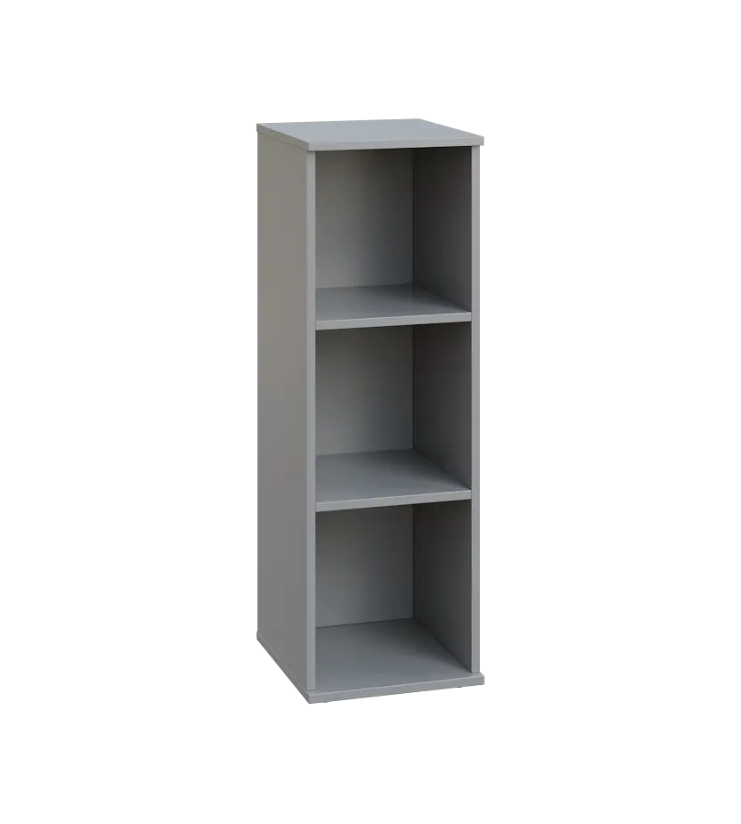 LN 3 - 3N kancelářská skříň, nika, 1107x360x400, šedá